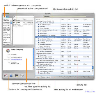 Crm4Mac screenshot