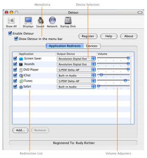 Detour screenshot