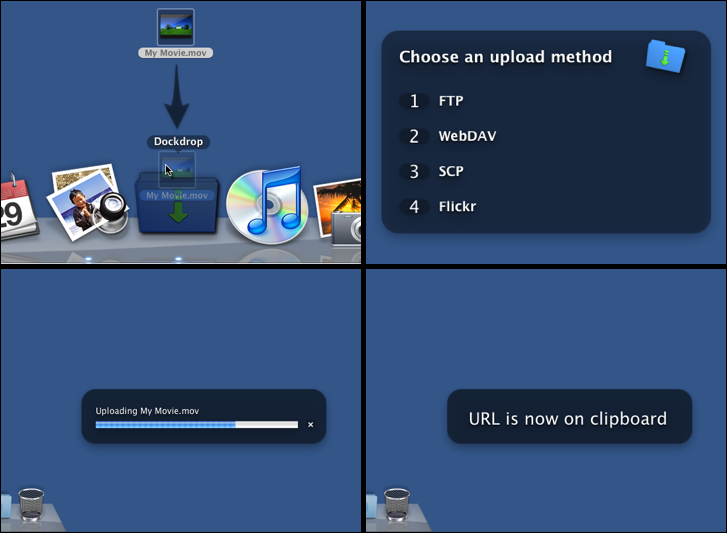 Dockdrop screenshot