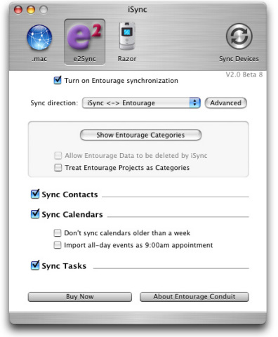 e2Sync screenshot