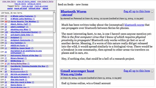 Feed On Feeds screenshot