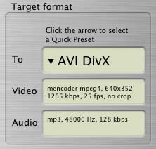 ffmpegX screenshot