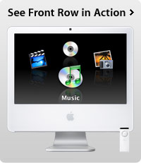 Front Row screenshot