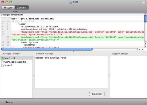 GitX screenshot