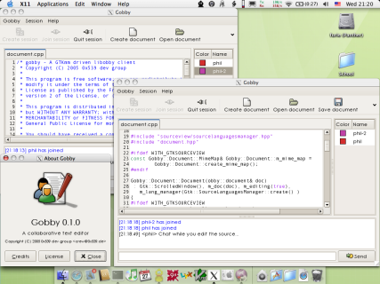 Gobby screenshot