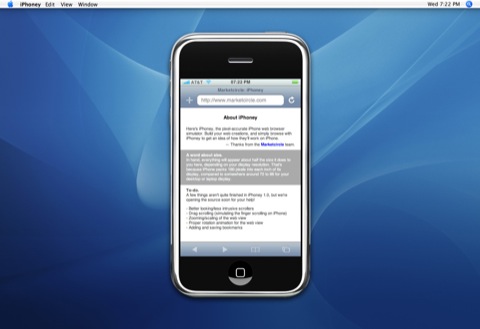 iPhoney screenshot