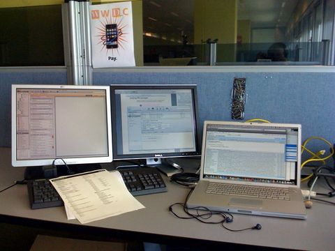 Desk setup