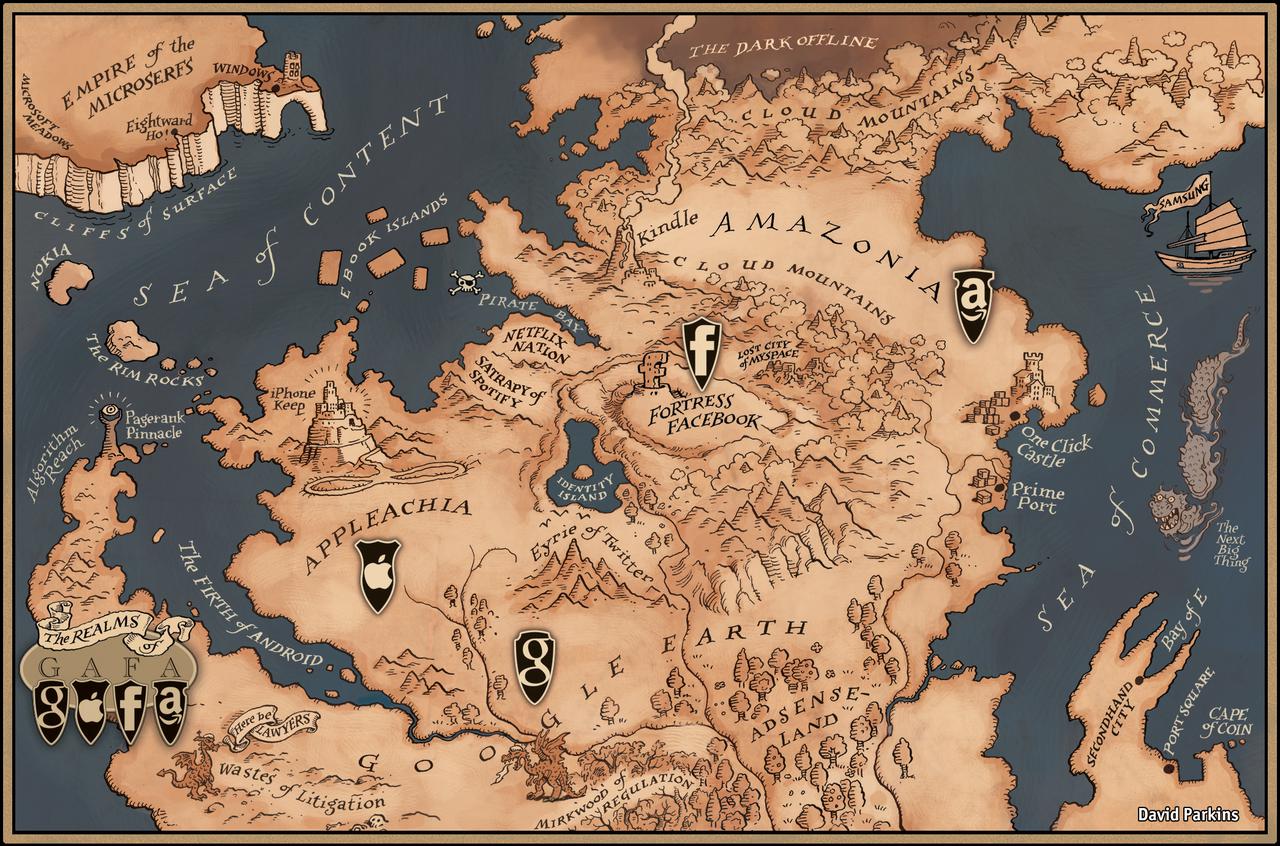 Game of Thrones industry map