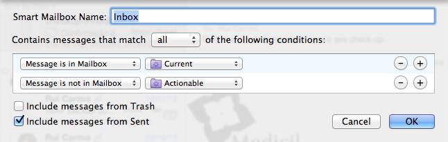 mail inbox folder