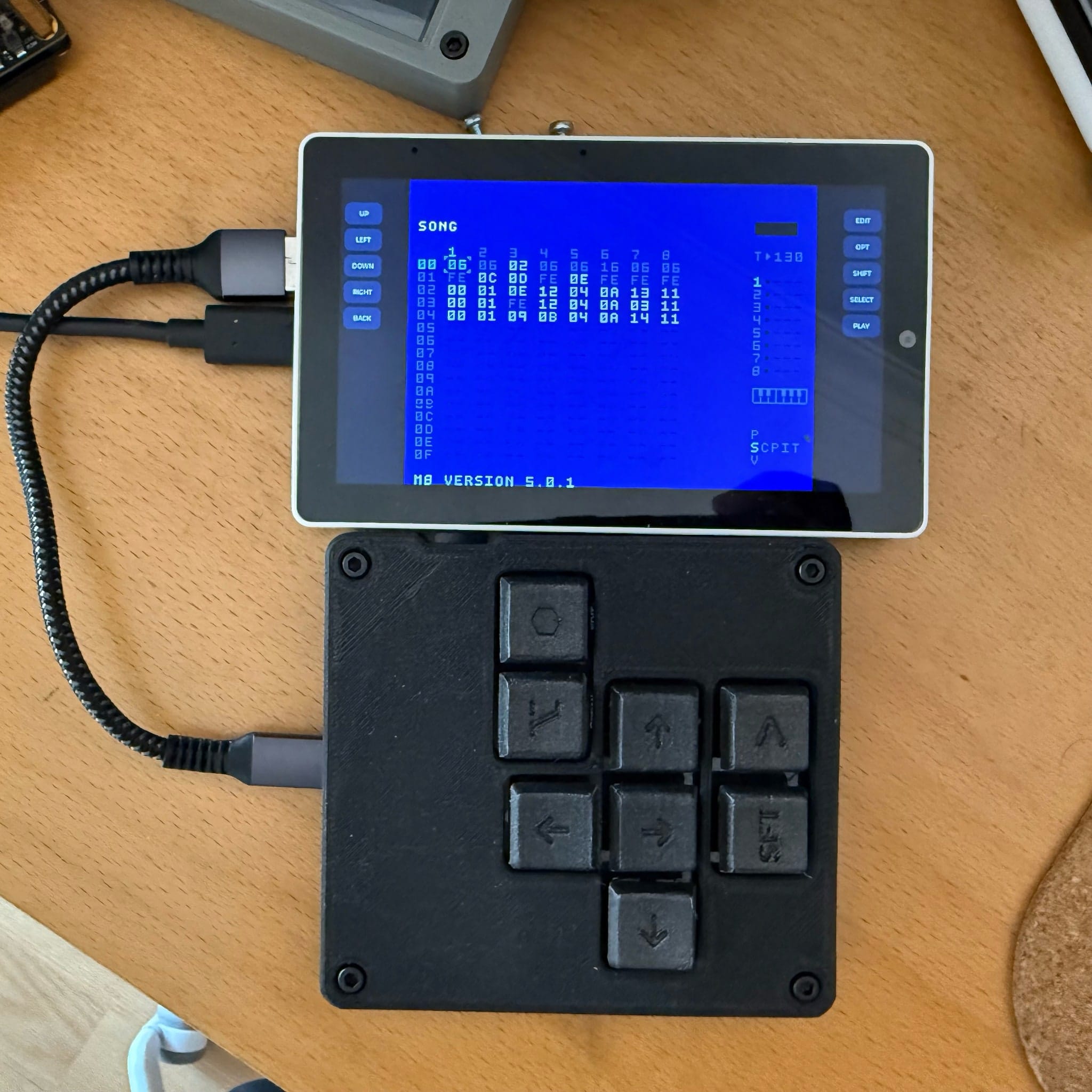 The M8 TrackerKB