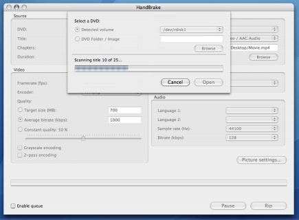 HandBrake screenshot