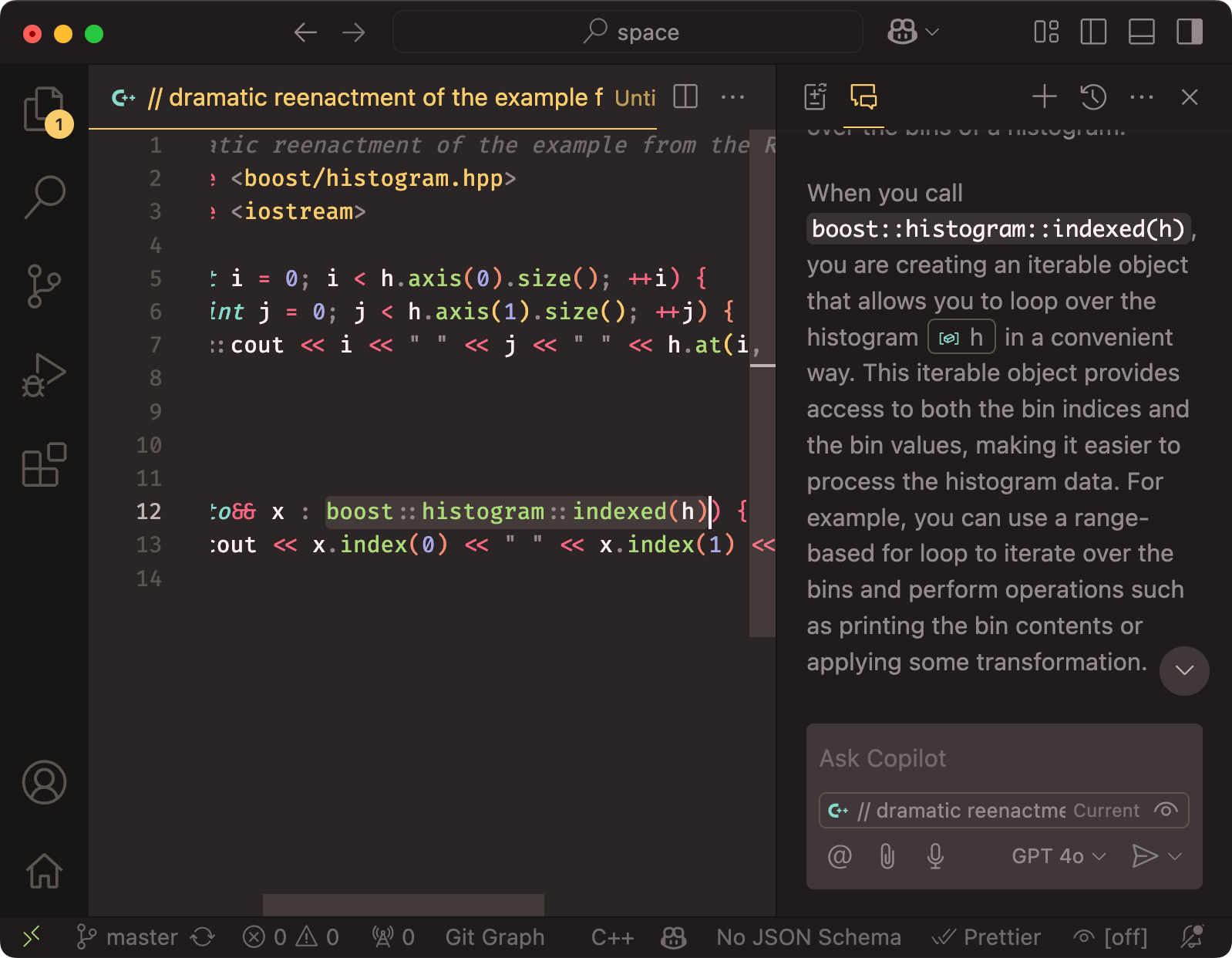 visual studio code reenactment