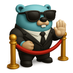 The bouncer mascot