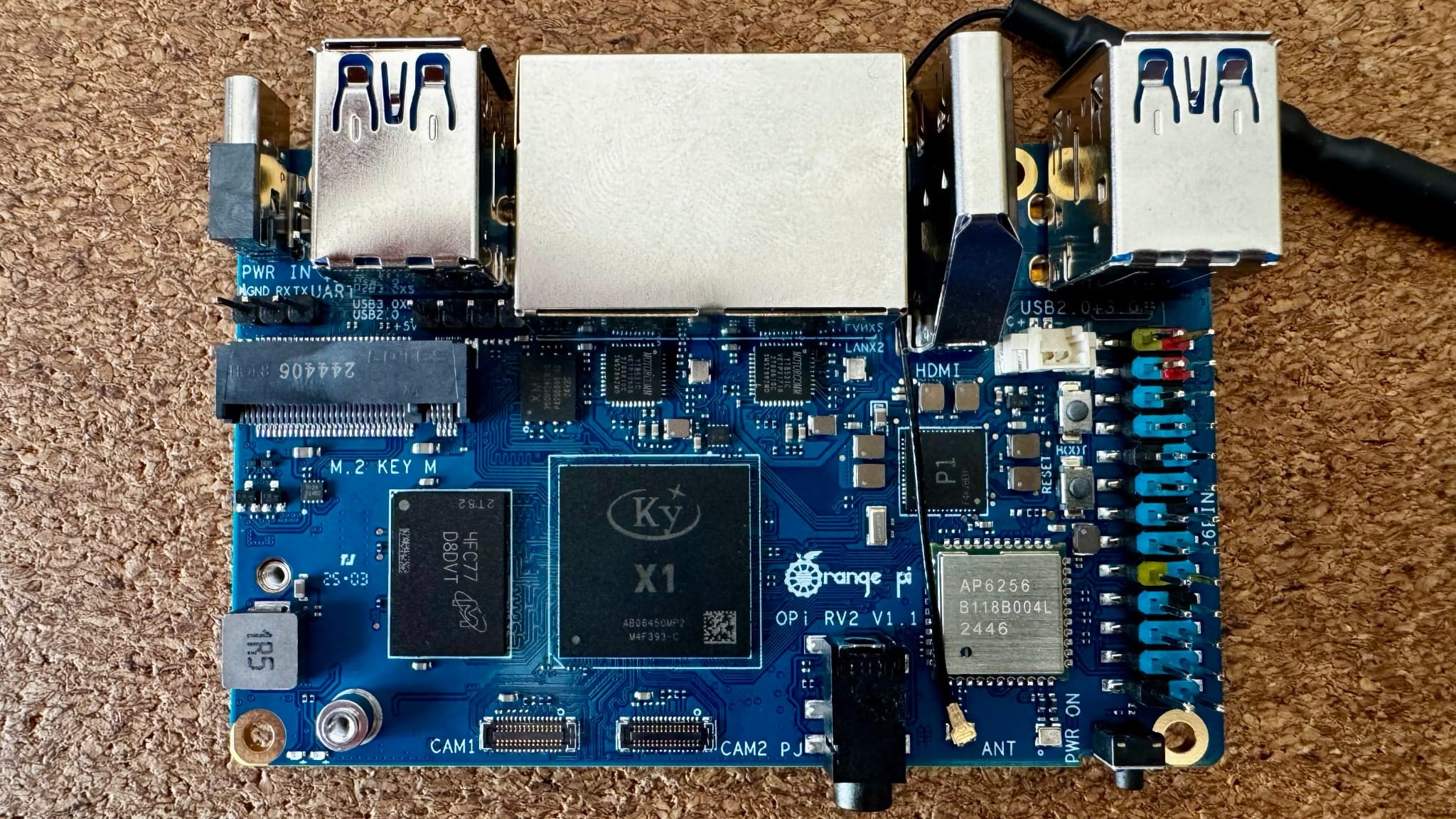 The Orange Pi RV2