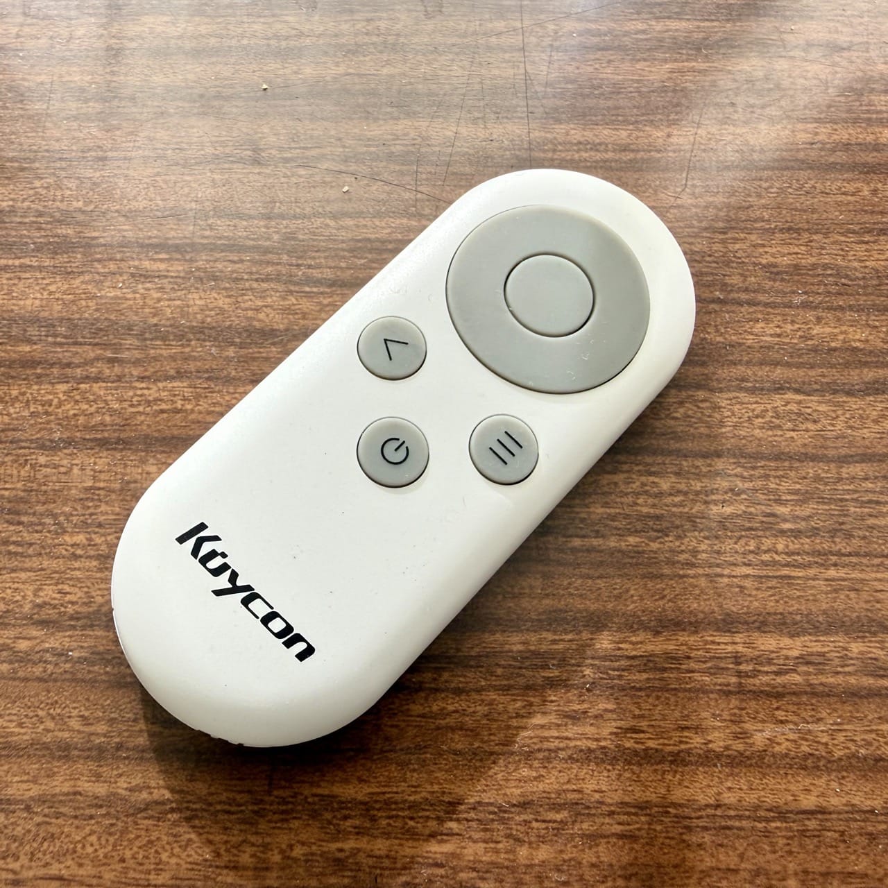 The remote for the Kuycon P20.